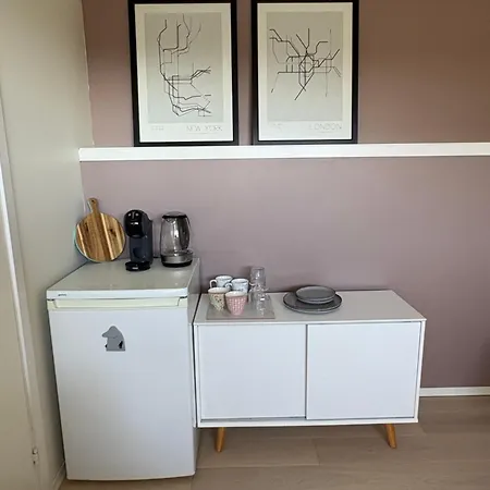 Rum i privatbostad Cosy Studio Apartment By The Cable Car Tromsø